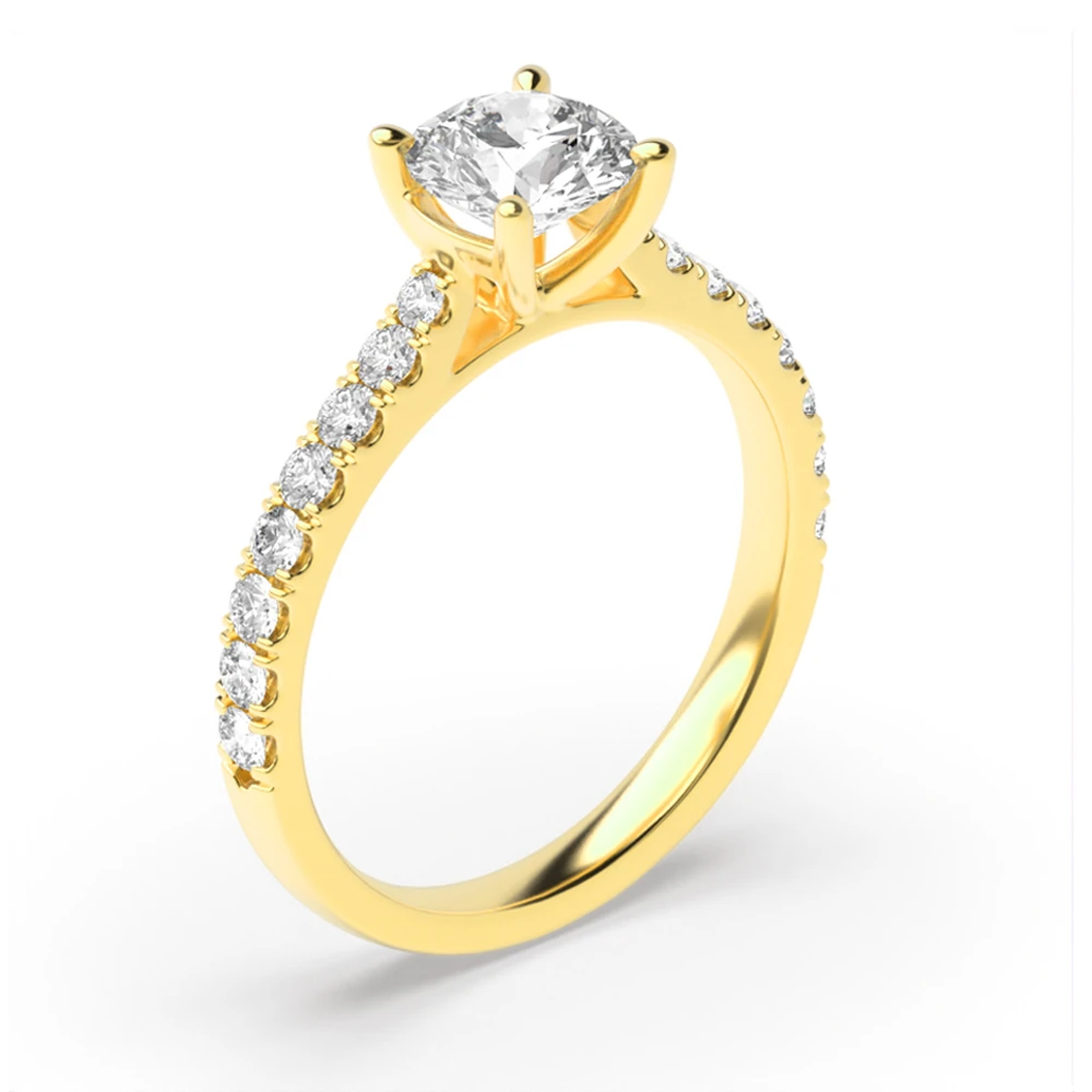 Oval shaped ring