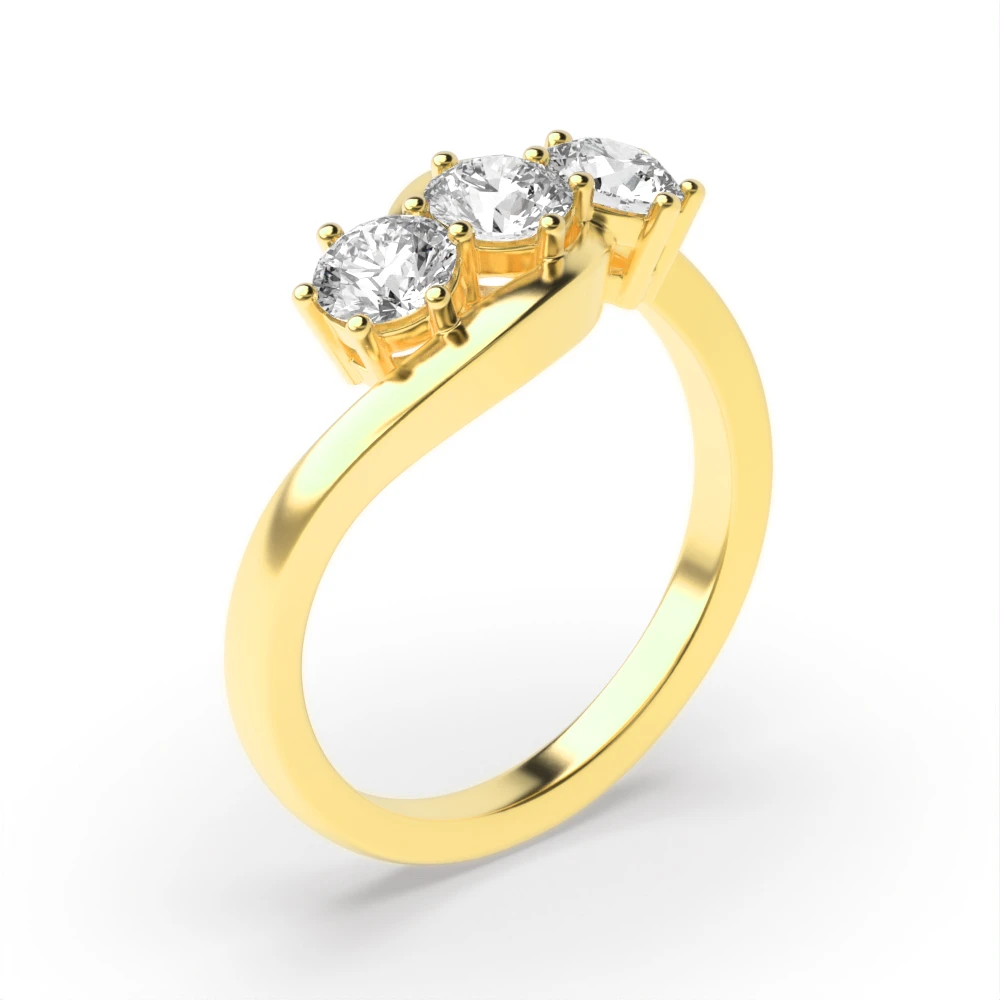 Oval shaped ring