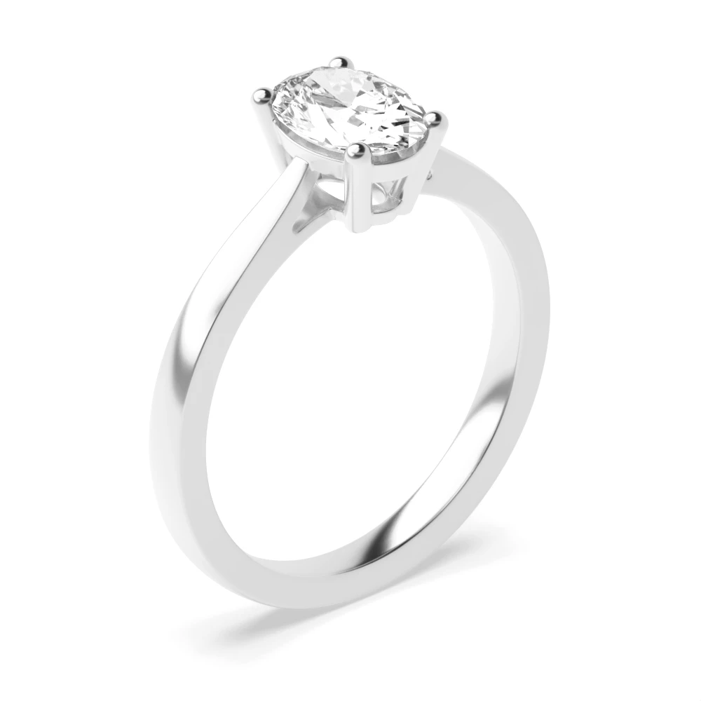 Oval shaped ring