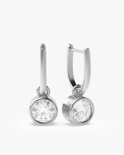 Diamond Drop Earrings
