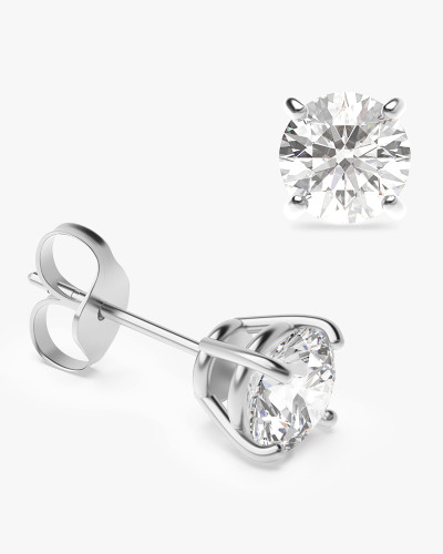 Diamond Stud Earrings