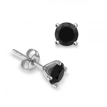 Black Diamond Earrings