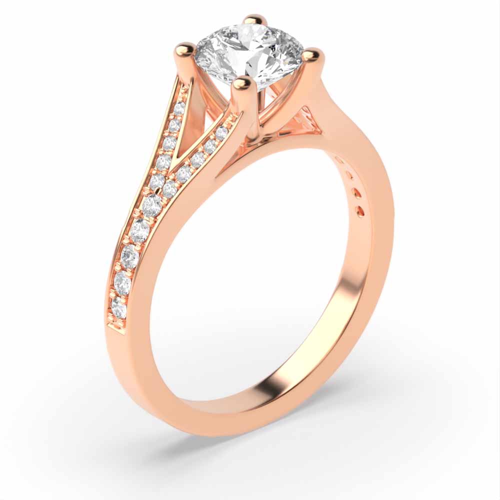Side Stone Rings